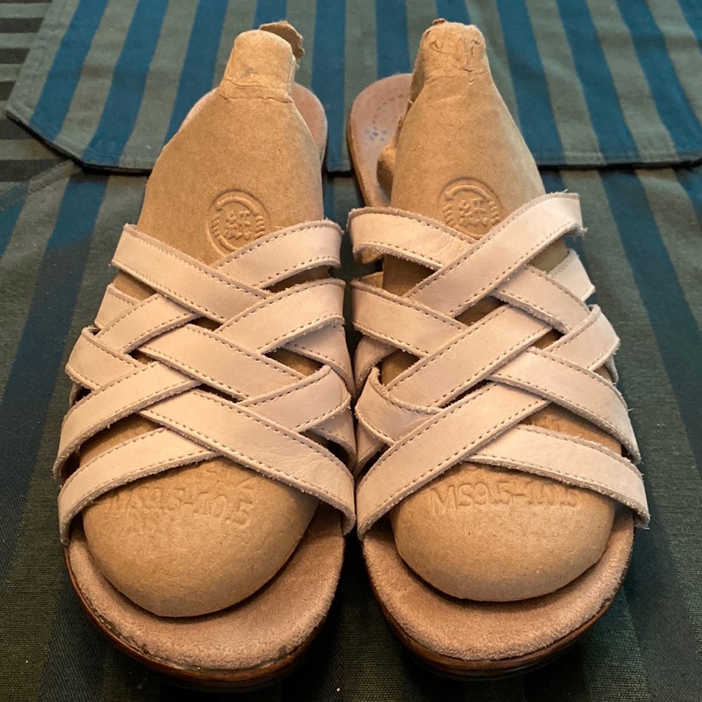Leather Upper Sandals